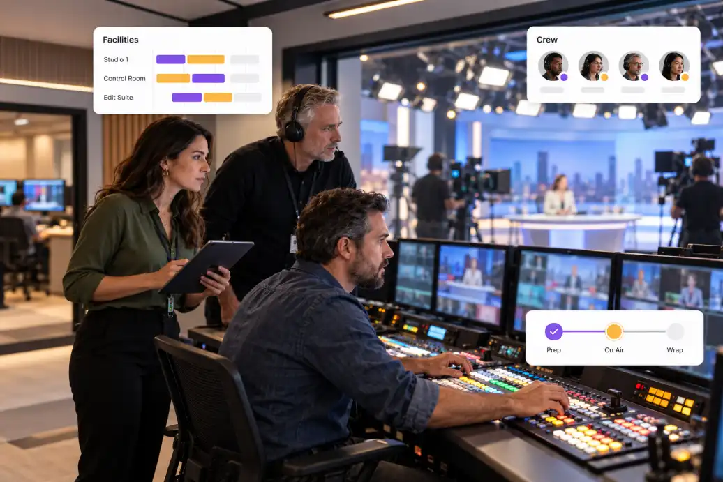 Broadcast Studio Management Software