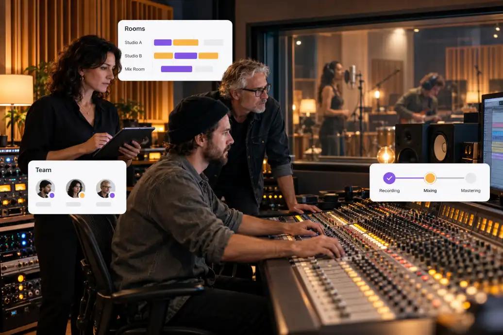Recording Studio Management Software