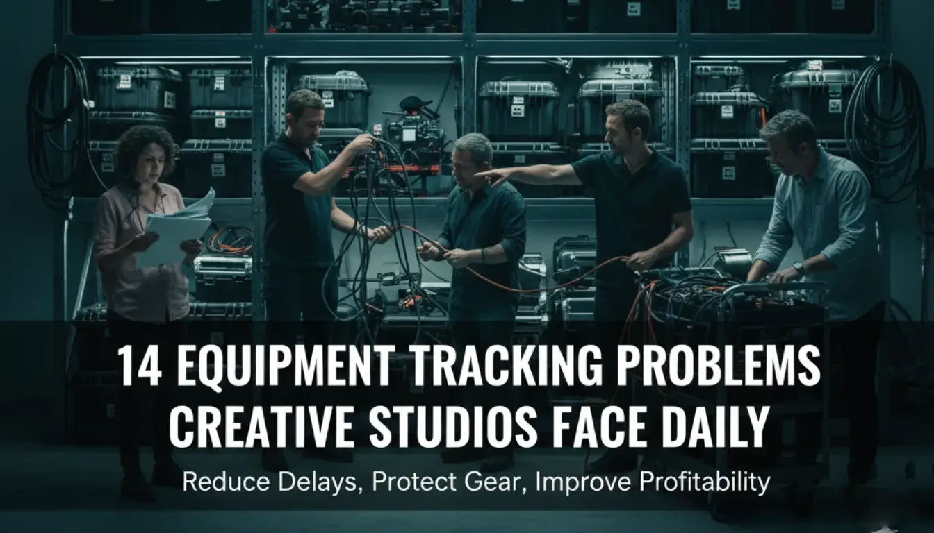 14 Equipment Tracking Problems Creative Studios Face Daily