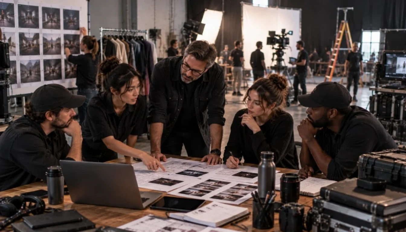 How to prepare a multi department film production for principal photography