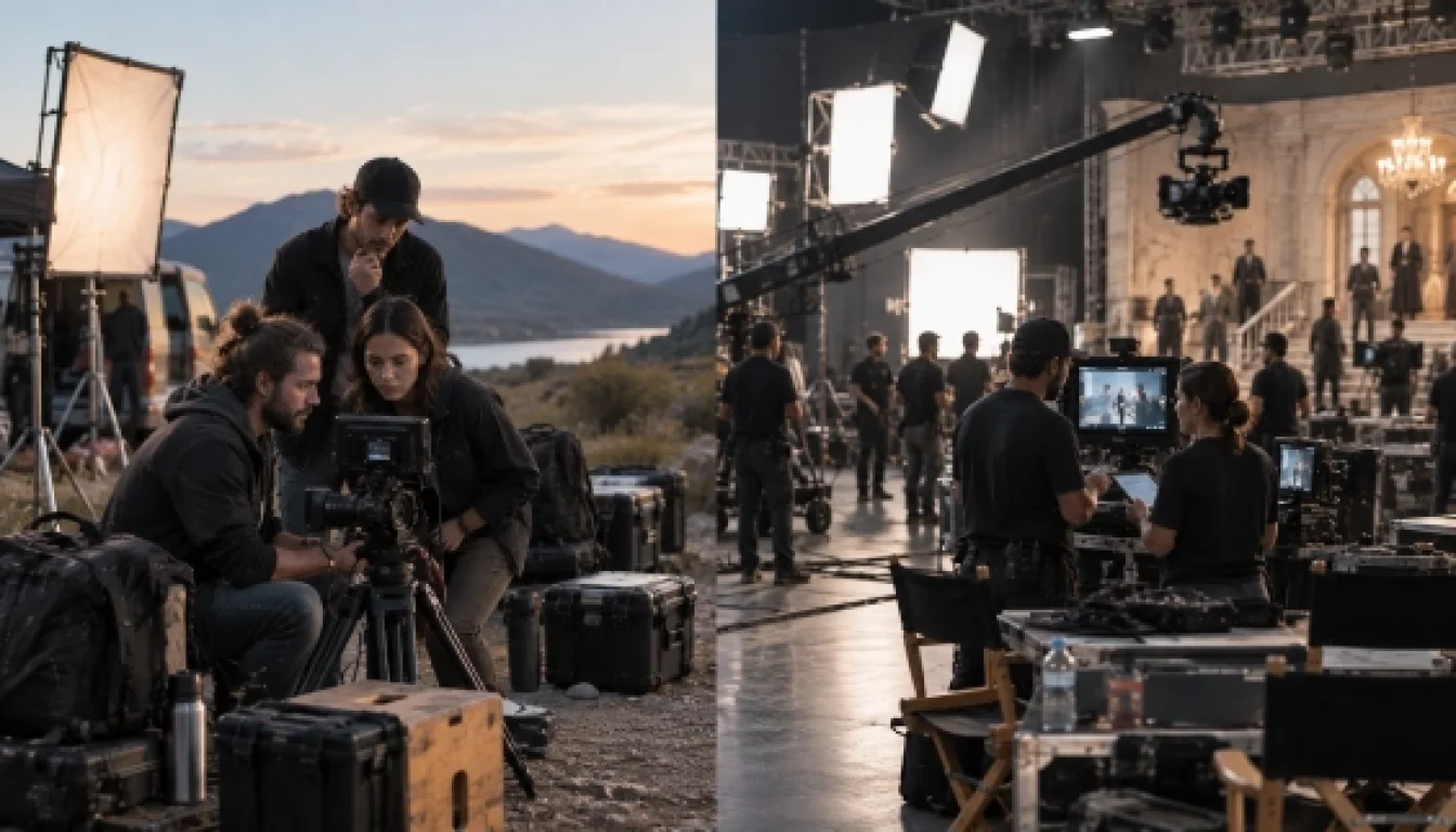 independent vs. large scale film production