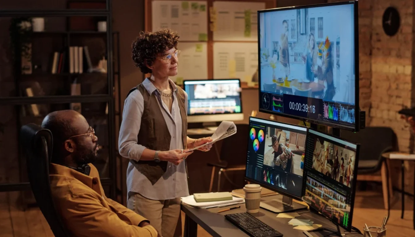 Post-production company revenue and profitability through video editing services.