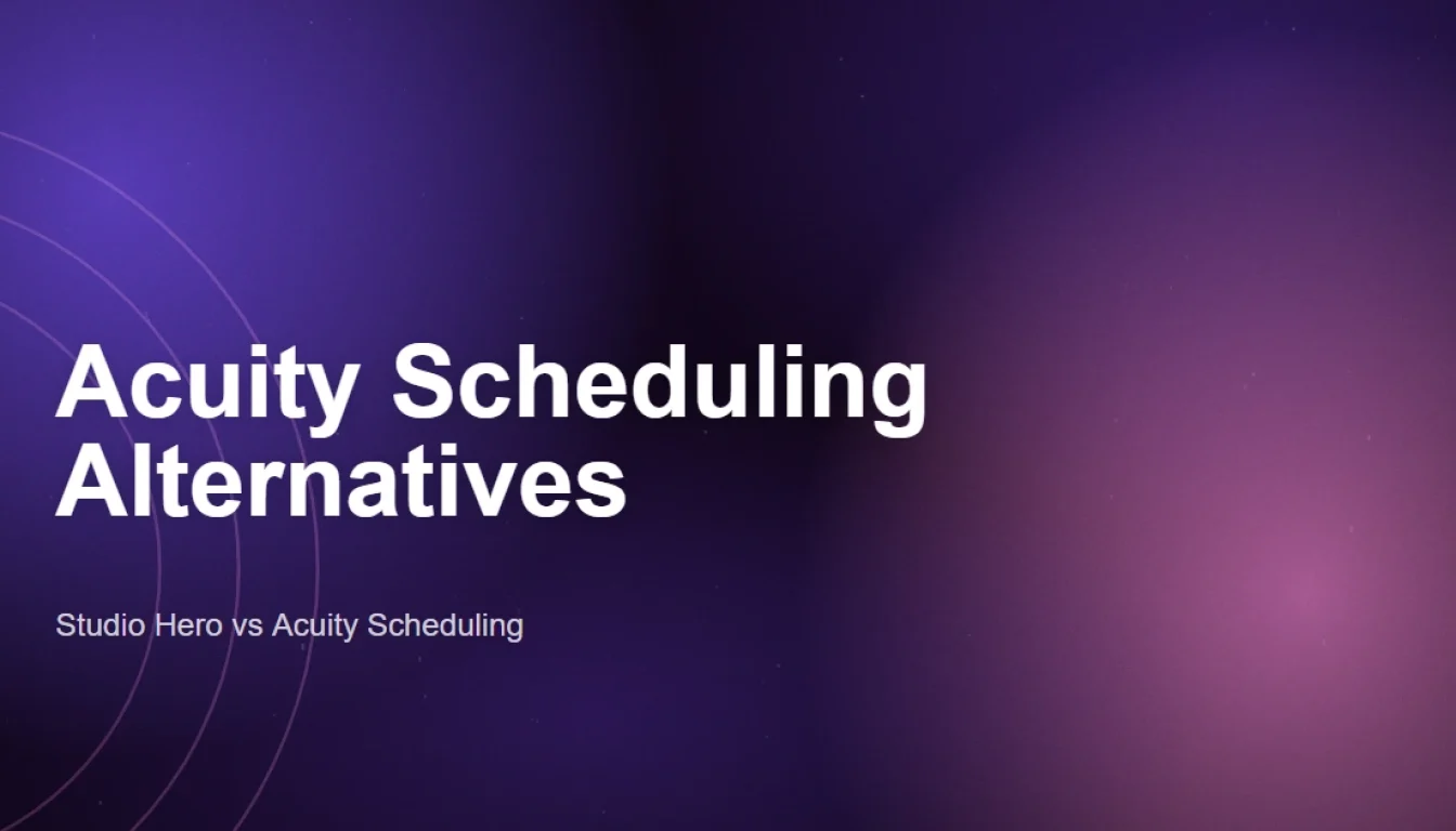 Acuity scheduling-alternatives image