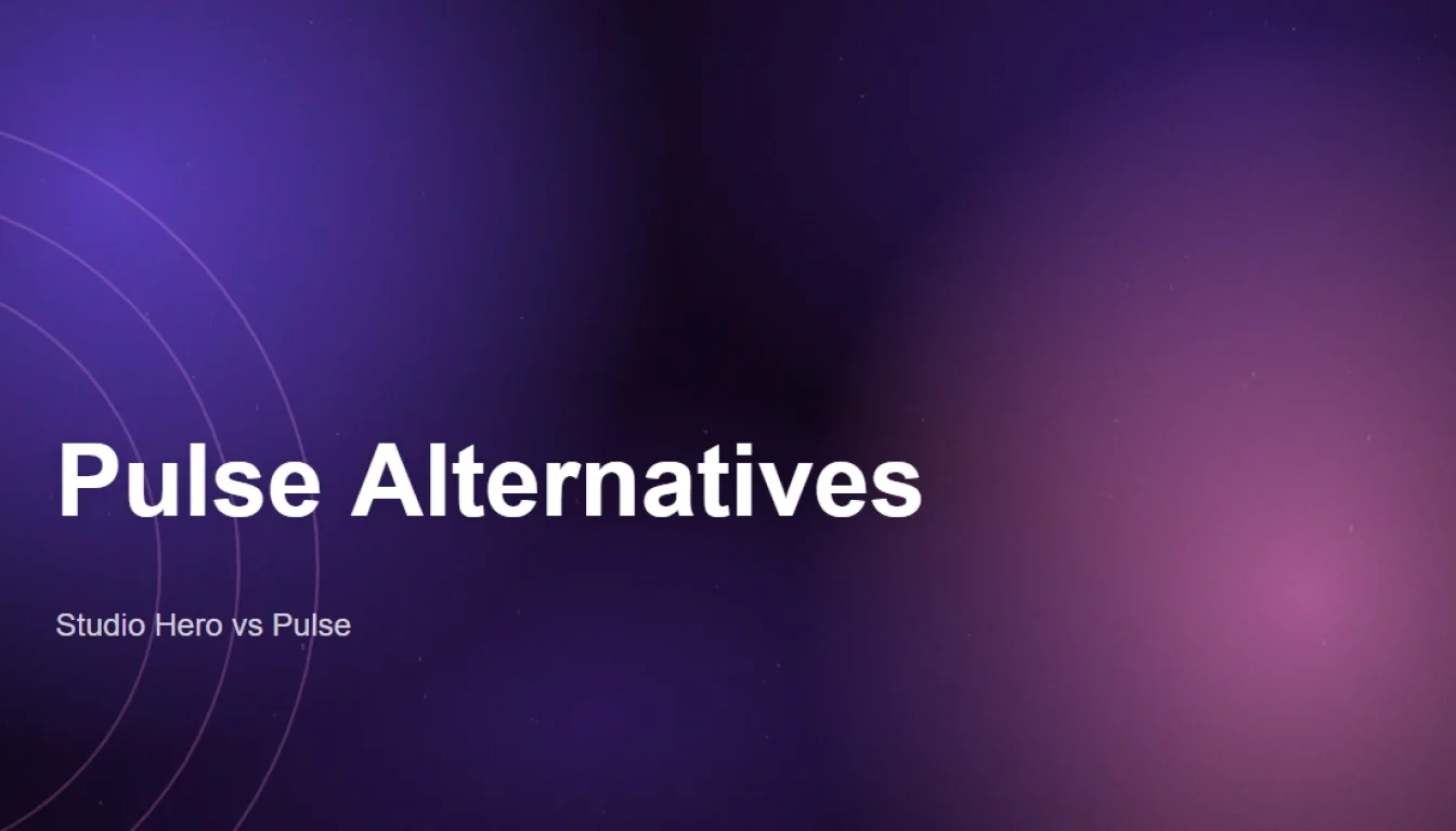 Pulse alternatives for recording studios image