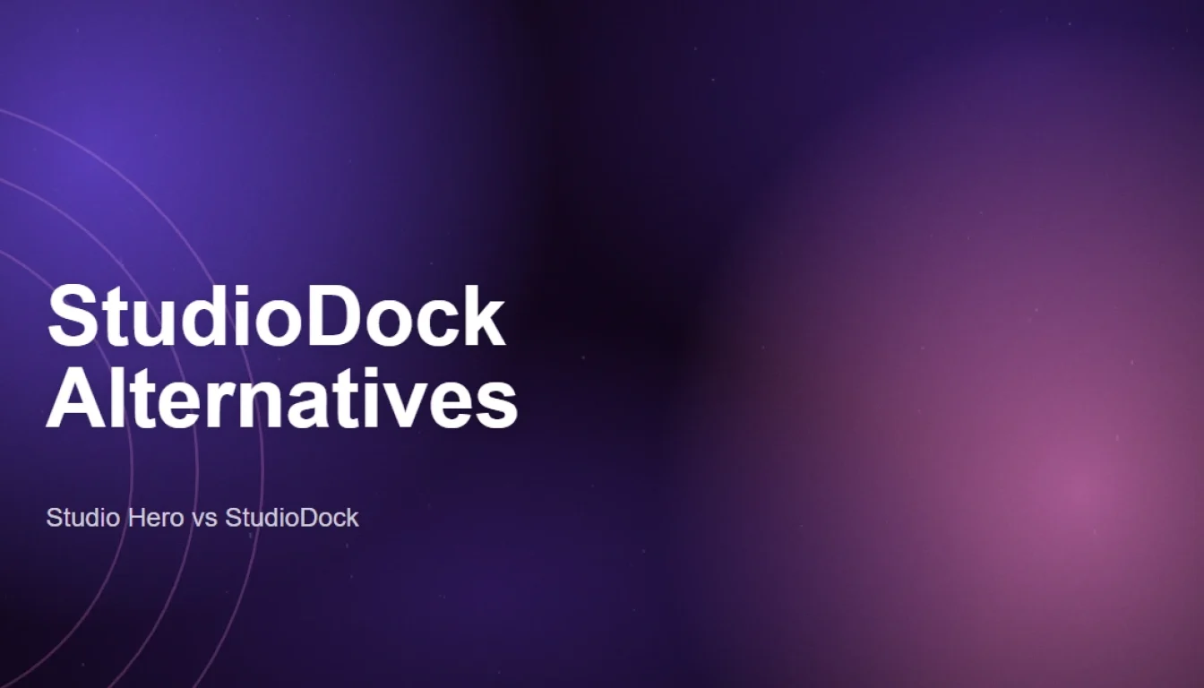 Studiodock alternatives image